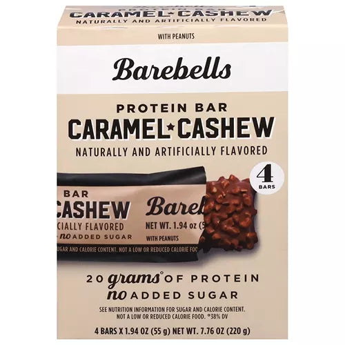 Barebells Protein Bar Caramel Cashew 4 count
