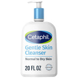Cetaphil Face Wash Hydrating Gentle Skin Cleanser for Dry to Normal Sensitive Skin, 16 oz (Pack of 2)