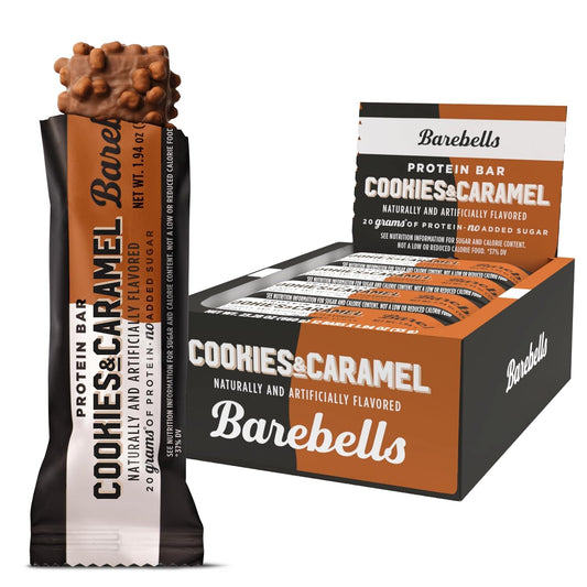 Protein Bar - 20g Protein - Cookies & Caramel (12 Bars)