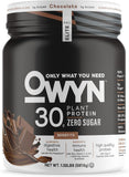 Owyn Only What You Need Pro Elite High Protein Powder Chocolate,12 Servings (1.32 LB) (Pack of 2)