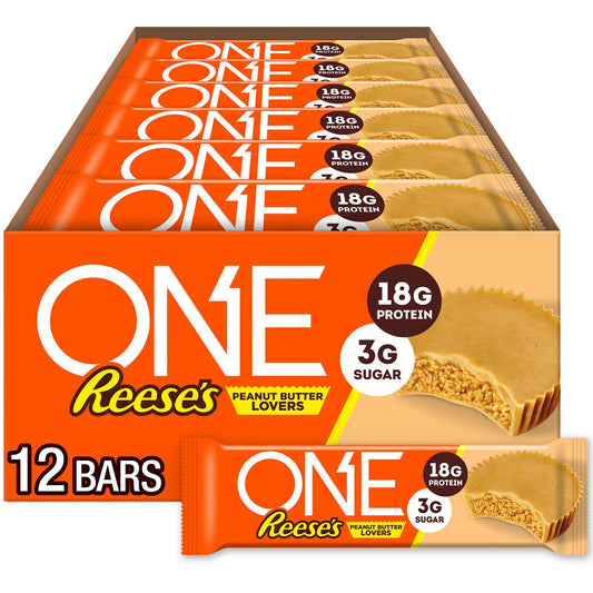 ONE Protein Bars, Reese's Peanut Butter Lovers, 2.12 oz (12 Count)
