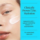 Neutrogena Hydro Boost Hydrating Water Cream Face Moisturizer for Sensitive Skin plus Hydrating Gel Cleanser Alcohol and Fragrance Free Hyaluronic Acid Daily Hydration Routine, 7.8 fl oz