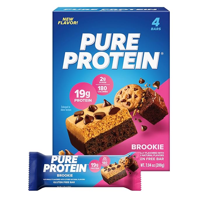 Pure Protein Bars Brookie, 1.76oz, Pack of 4