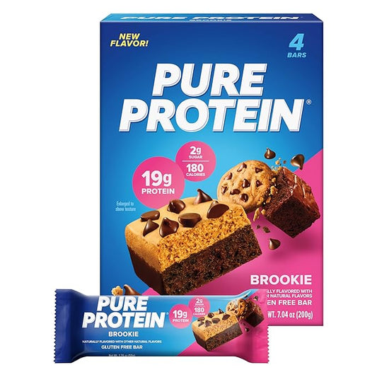 Pure Protein Bars Brookie, 1.76oz, Pack of 4