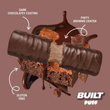 BUILT Bar Puff Protein Bars - Brownie Batter 12 Count