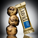 David High Protein Bars, Chocolate Chip Cookie Dough, 28g Protein | Pack of 12